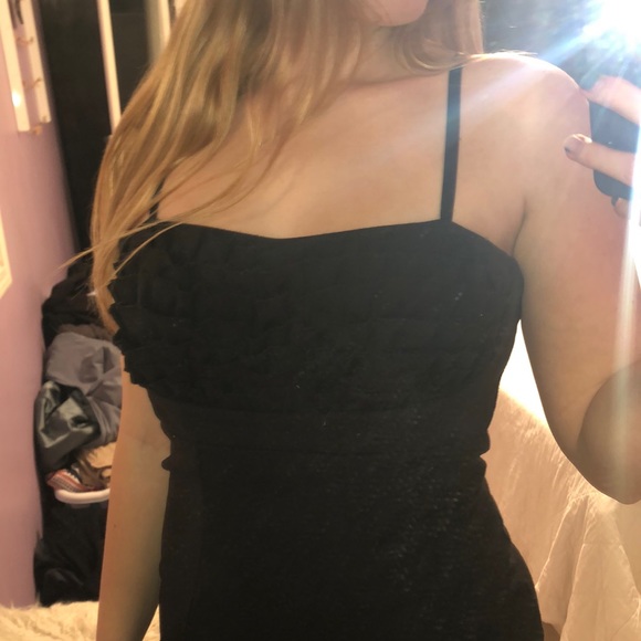 Rinascimento black midi dress - Picture 2 of 4